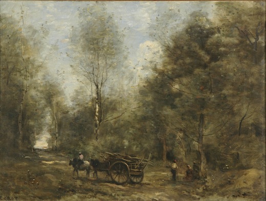 05-COROT-Une allée dans les bois de Wagnonville-1871. © Musée des Beaux Arts de la ville de Reims-photo C.Devleeschauwer