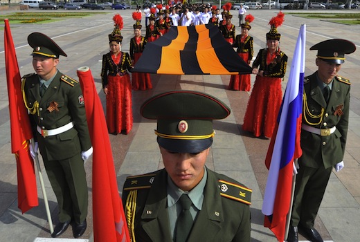 KYRGYZSTAN-UKRAINE-RUSSIA-CRISIS-POLITICS-HISTORY-WWII