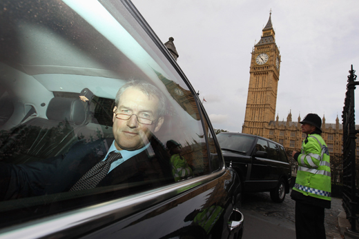 Politcians at the Houses of Parliament