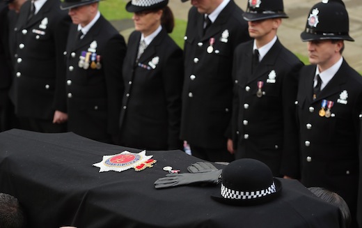 The Funeral Of Murdered Police Officer Fiona Bone At Manchester Cathedral