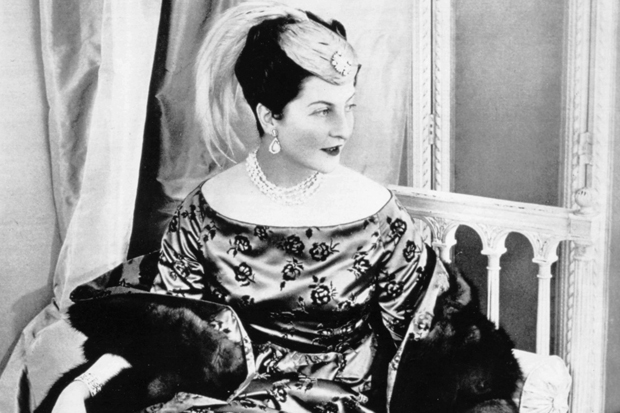 The Comtesse de Paris, dressed by Dior