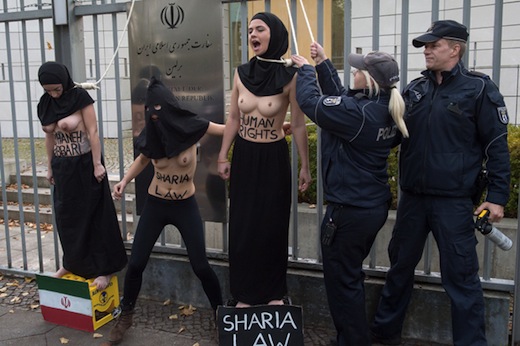 GERMANY-FEMEN-PROTEST