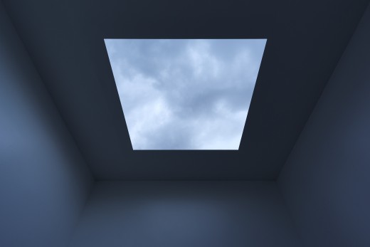 HOUGHTON TURRELL SKYSPACE DUSK NO ILLUMINATION