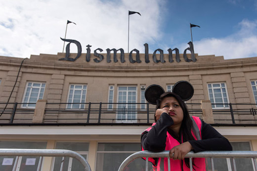 Banksy Unveils Dismaland Bemusement Park In Weston-Super-Mare