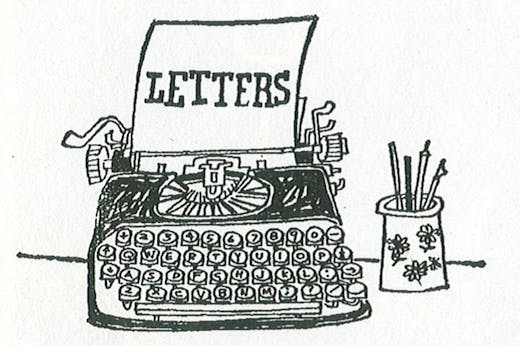 Michael Heath's first illustration for the Spectator