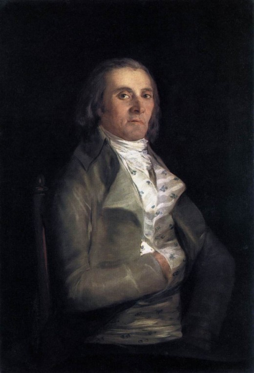 Goya's portrait of Don Andrés del Peral