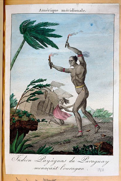 A shaman in Paraguay attempts to divert a hurricane