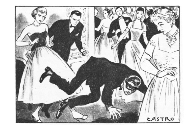 Tiring of blind man’s buff