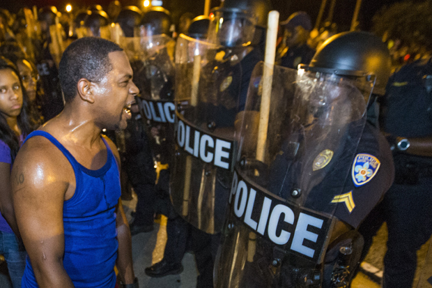 Emotions run high in Baton Rouge (Photo: Getty)