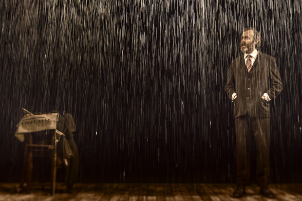 Stephen Dillaine as Frank in Faith Healer (Photo: Johan Persson)