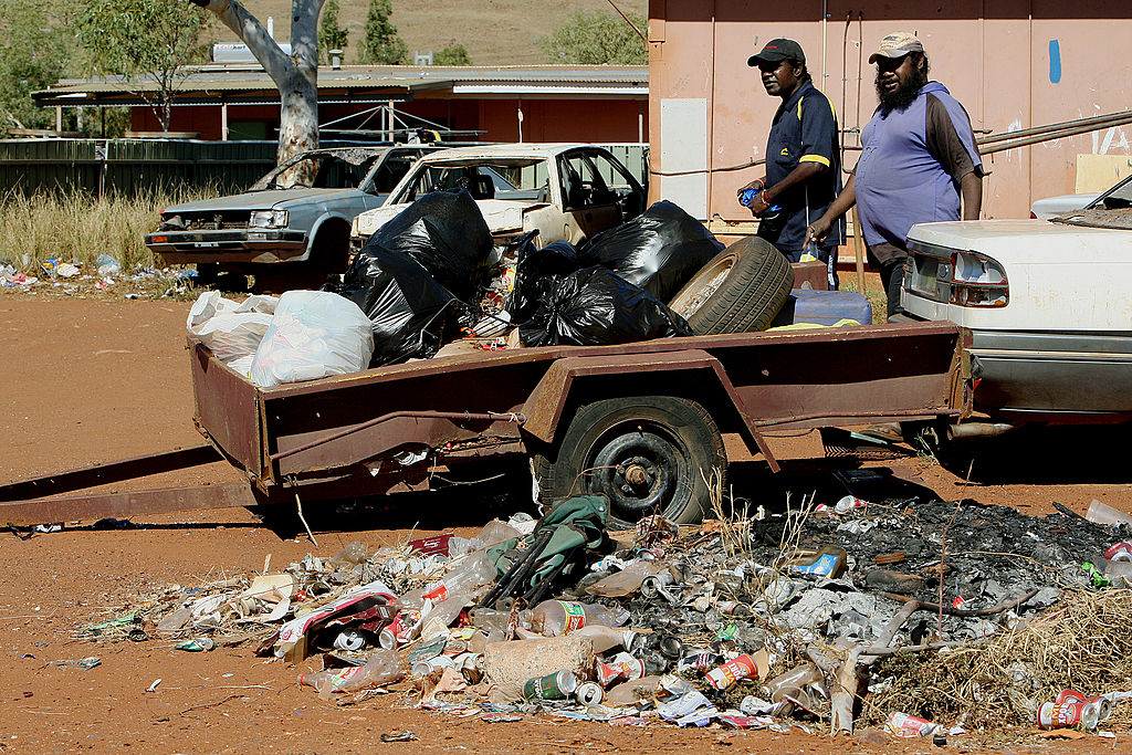 TO GO WITH AFP STORY "Australia-native-r