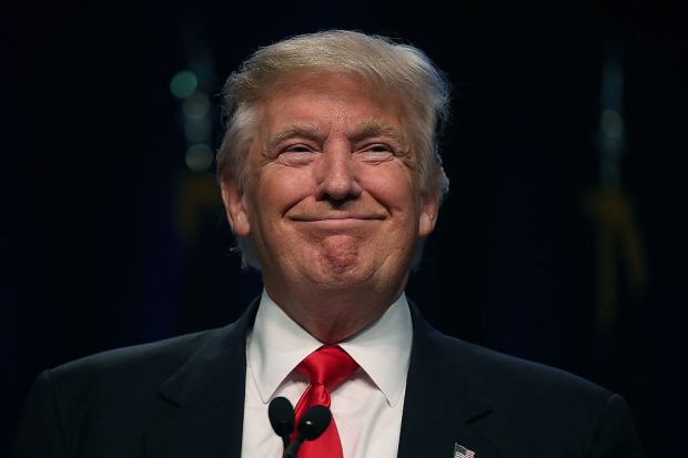 GOP Presidential Candidate Donald Trump Speaks At National Guard Annual Convention In Baltimore