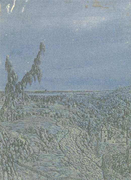 'Road Skirting the Plateau, a River in the Distance', (c.1615–30), by Hercules Segers. Photo: Rijksmuseum