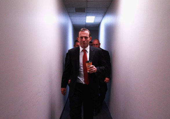 Australian Liberal Party Campaign As Election Preparations Enter Final Week