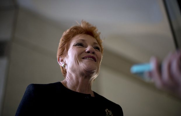 AUSTRALIA-POLITICS-IMMIGRATION-HANSON