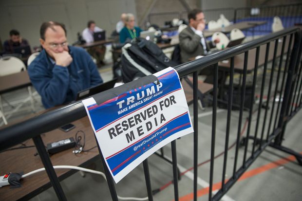 Donald Trump Holds Campaign Rally In Warren, Michigan