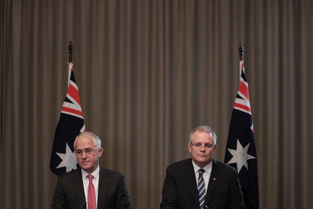 Prime Minister Malcolm Turnbull And Treasurer Scott Morrison Respond To Brexit Outcome